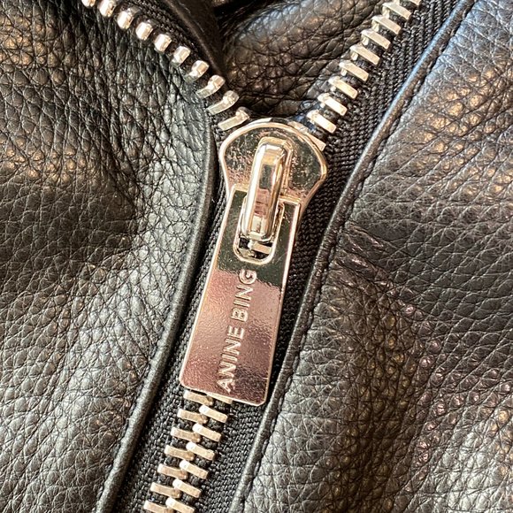 Anine Bing Moto Leather Jacket - Picture 5 of 14